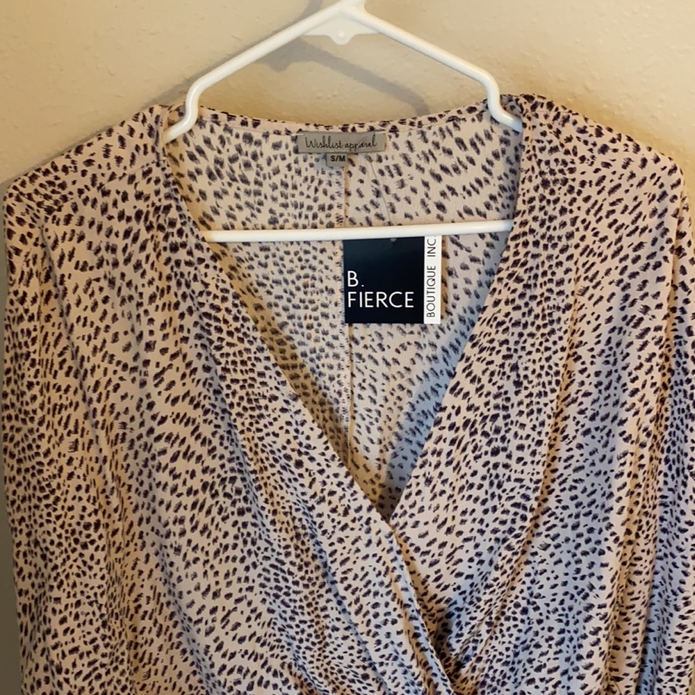Leopard crop top - Picture 3 of 3